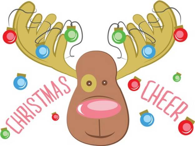 Picture of Christmas Cheer SVG File