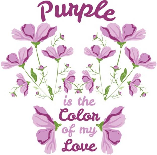 Picture of Color Of Love SVG File