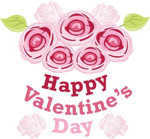 Picture of Happy Valentines SVG File