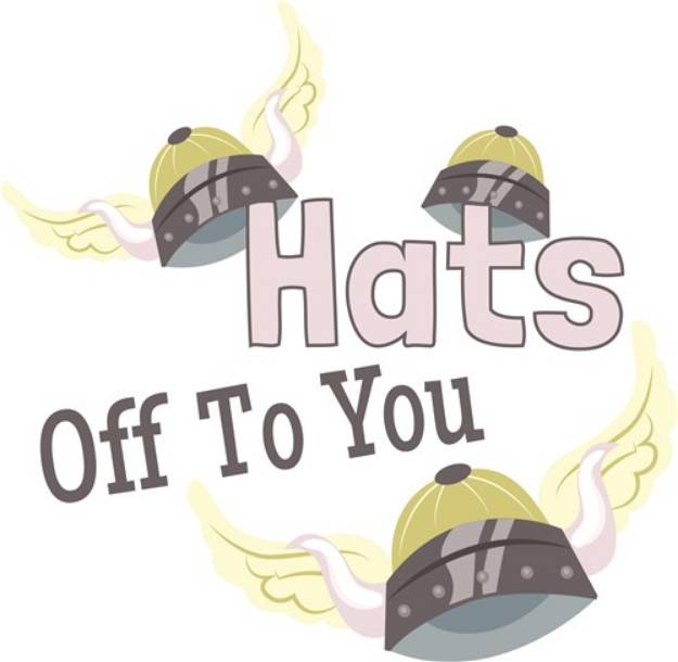 Picture of Hats Off SVG File