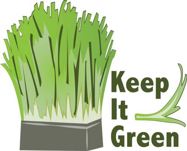 Picture of Keep It Green SVG File