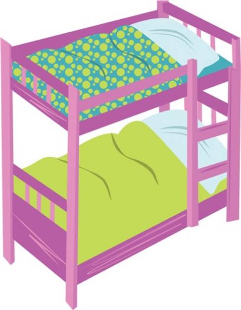 Picture of Bunk Beds SVG File