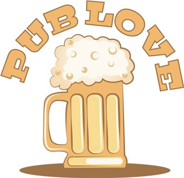 Picture of Pub Love SVG File