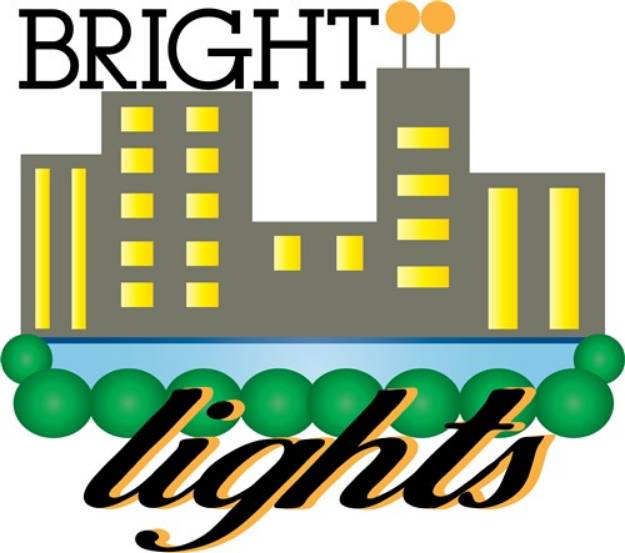 Picture of Bright Lights SVG File