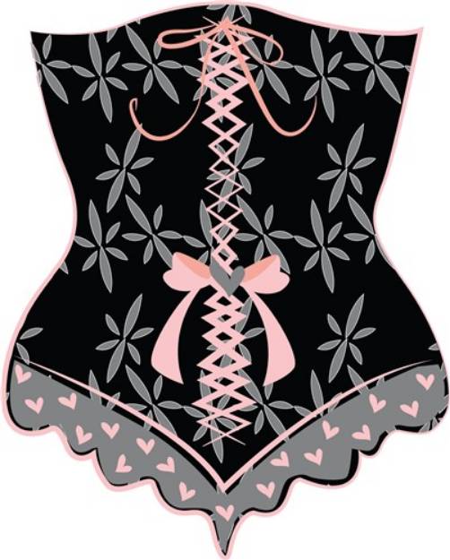 Picture of Corset SVG File