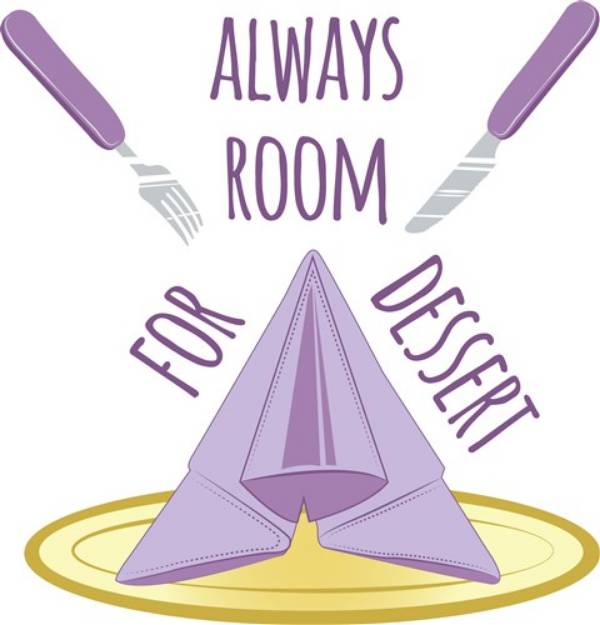 Picture of Room For Dessert SVG File