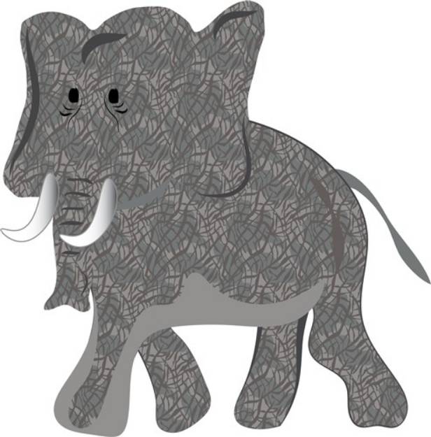 Picture of Elephant SVG File