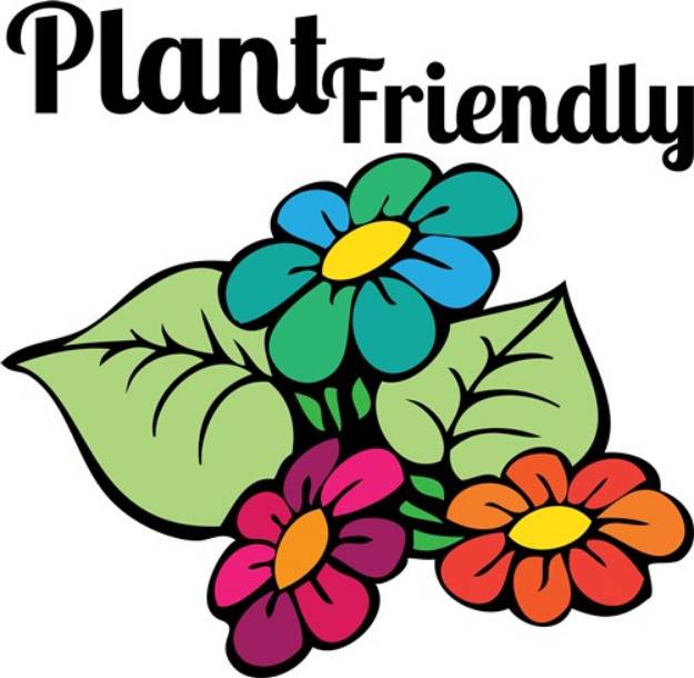 Picture of Plant Friendly SVG File