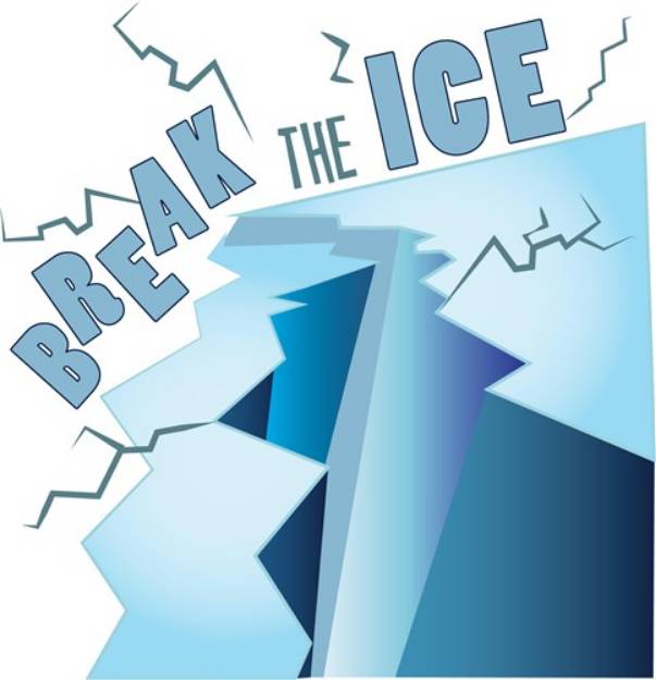 Picture of Break The Ice SVG File