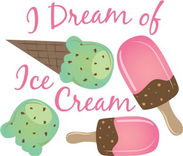 Picture of Dream Ice Cream SVG File