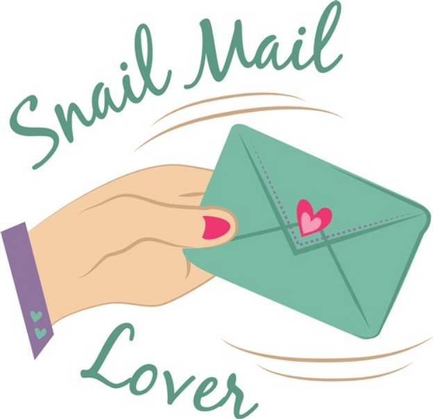 Picture of Snail Mail SVG File