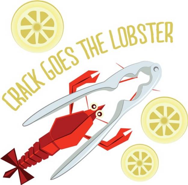 Picture of Crack Lobster SVG File