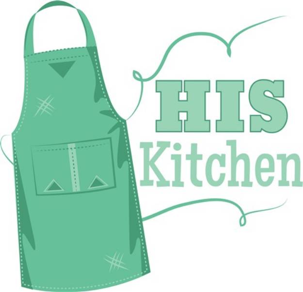 Picture of His Kitchen SVG File