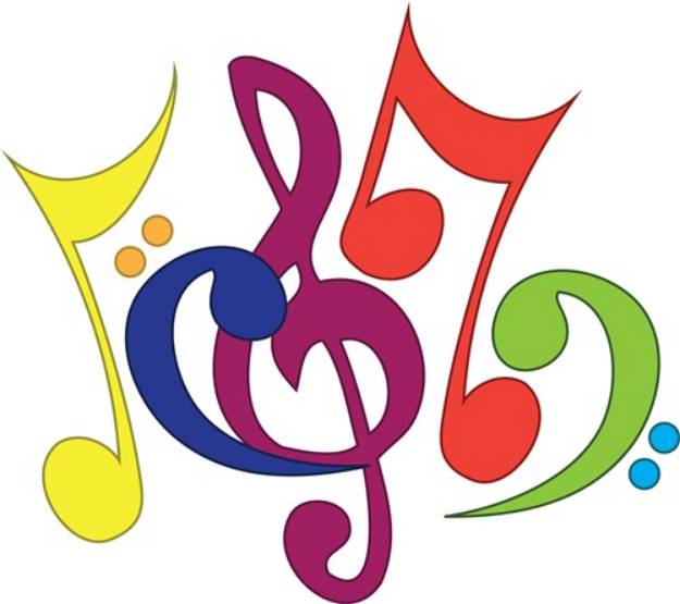 Picture of Music Symbols SVG File