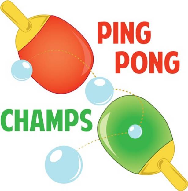 Picture of Ping Pong Champs SVG File