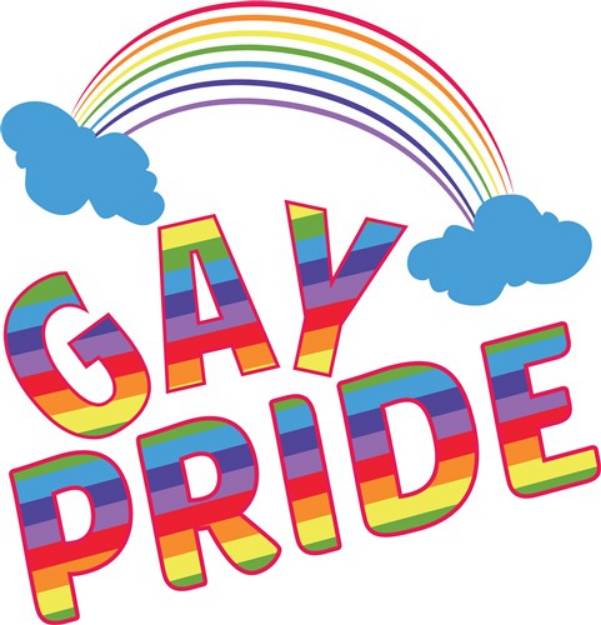 Picture of Gay Pride SVG File