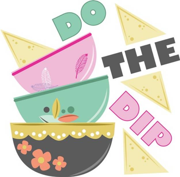 Picture of Do The Dip SVG File