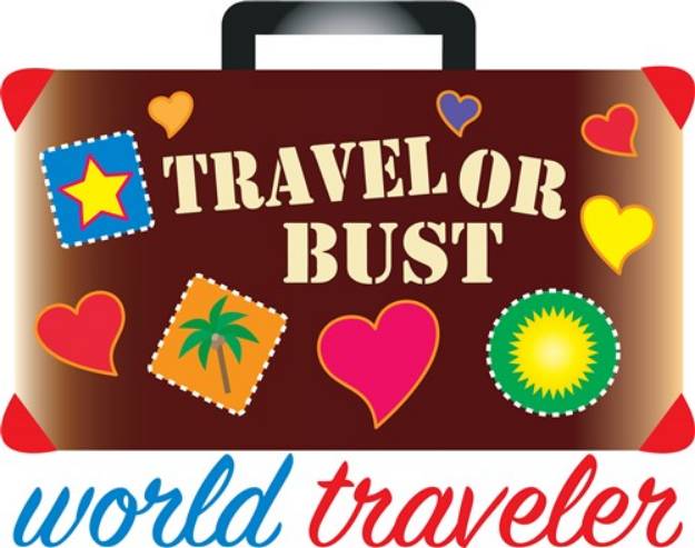 Picture of World Traveler SVG File