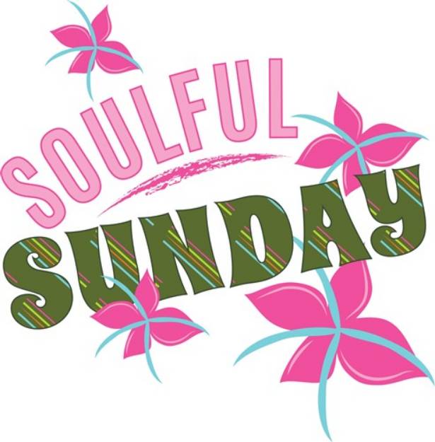 Picture of Souful Sunday SVG File