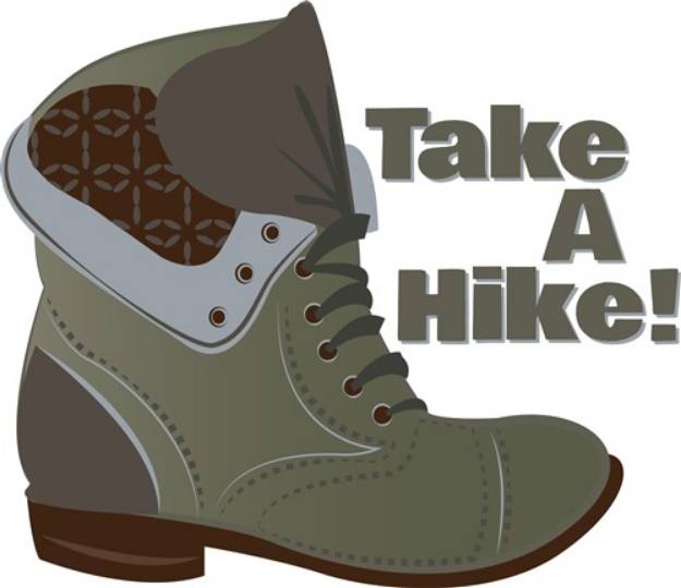 Picture of Take A Hike SVG File