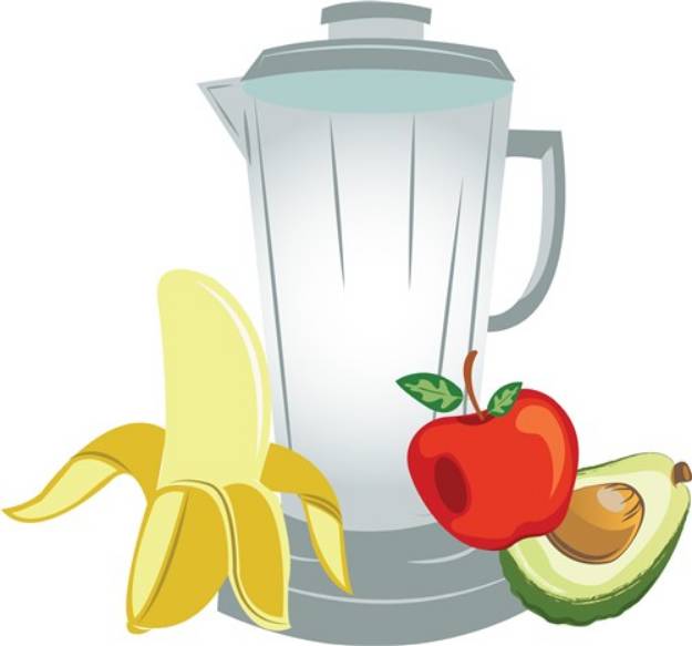 Picture of Blender Fruit SVG File