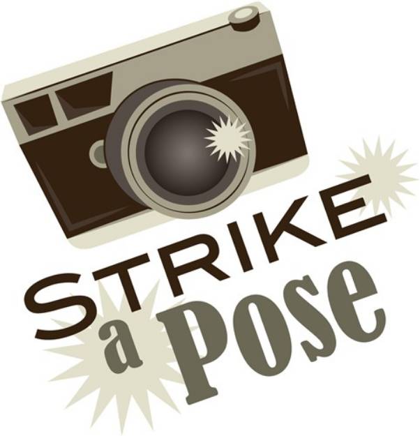 Picture of Strike A Pose SVG File