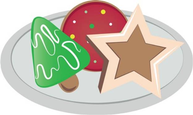Picture of Christmas Cookies SVG File