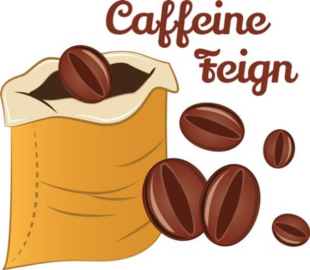 Picture of Caffeine Feign SVG File