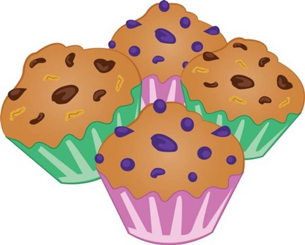 Picture of Muffins SVG File