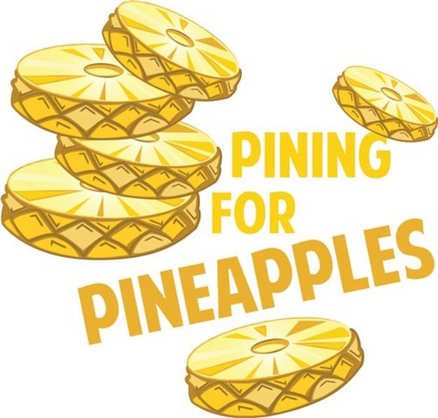 Picture of Pineapples SVG File