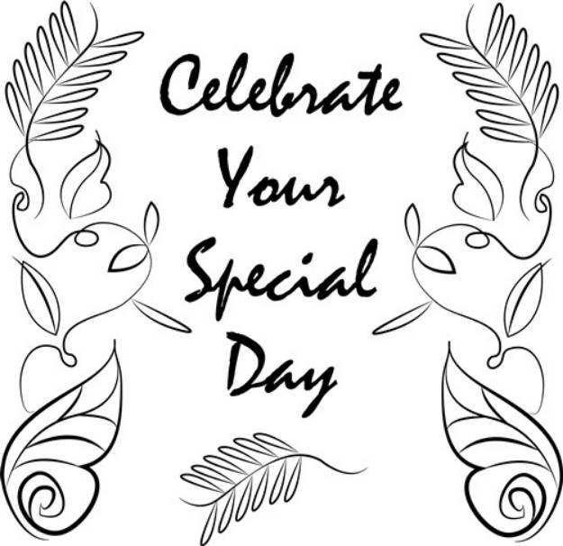 Picture of Special Day SVG File