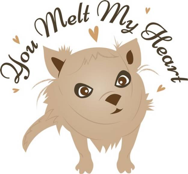 Picture of Melt My Heart SVG File