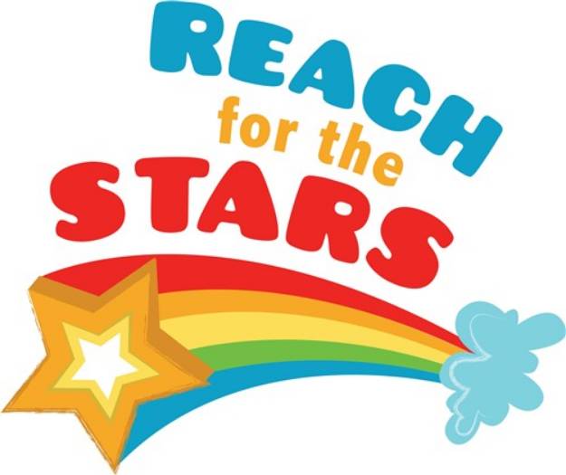 Picture of Reach For Stars SVG File