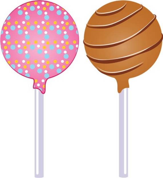 Picture of Cake Pops SVG File