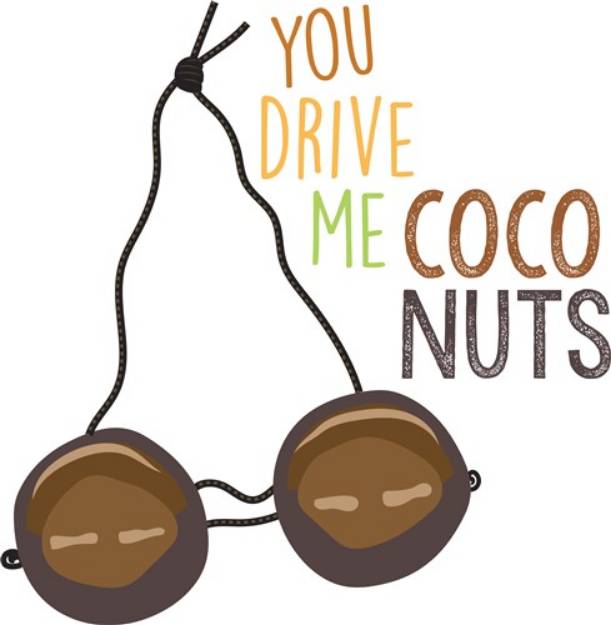 Picture of Coco Nuts SVG File