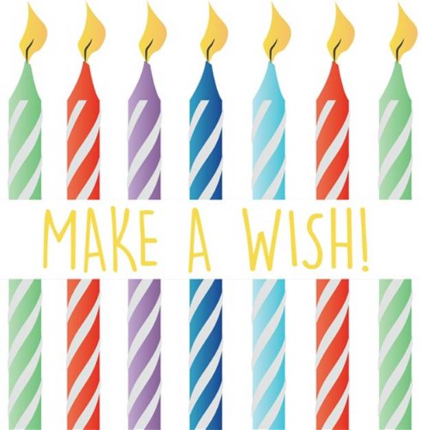 Picture of Make A Wish SVG File