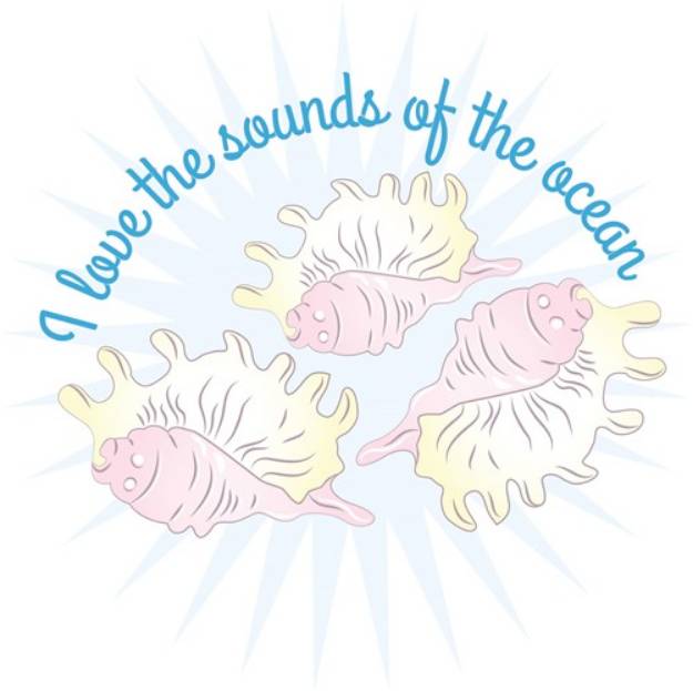 Picture of Sounds Of Ocean SVG File