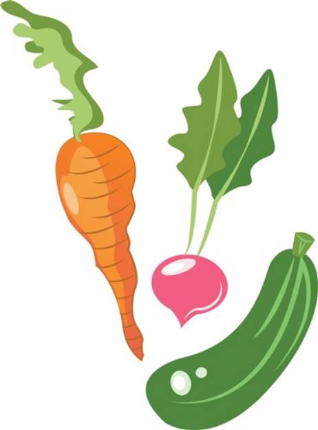 Picture of Vegetables SVG File