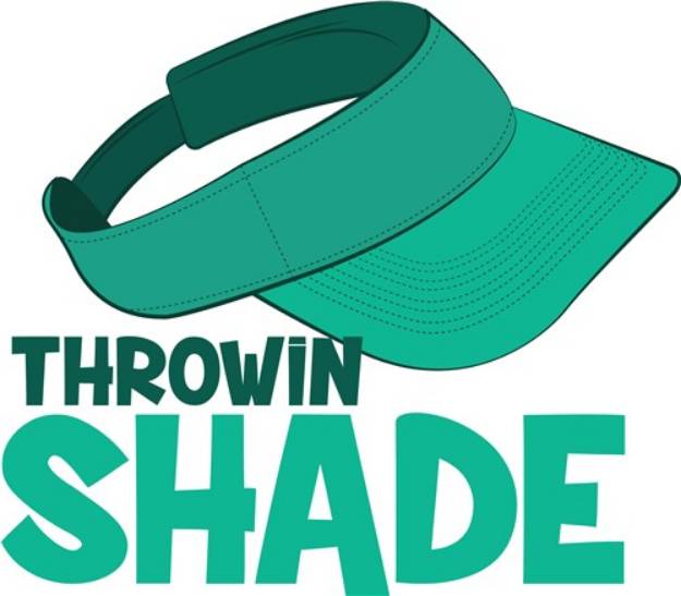 Picture of Throwin Shade SVG File