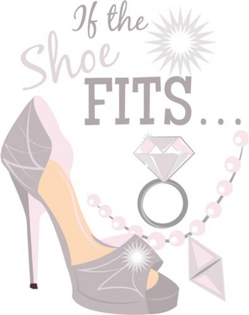 Picture of If Shoe Fits SVG File