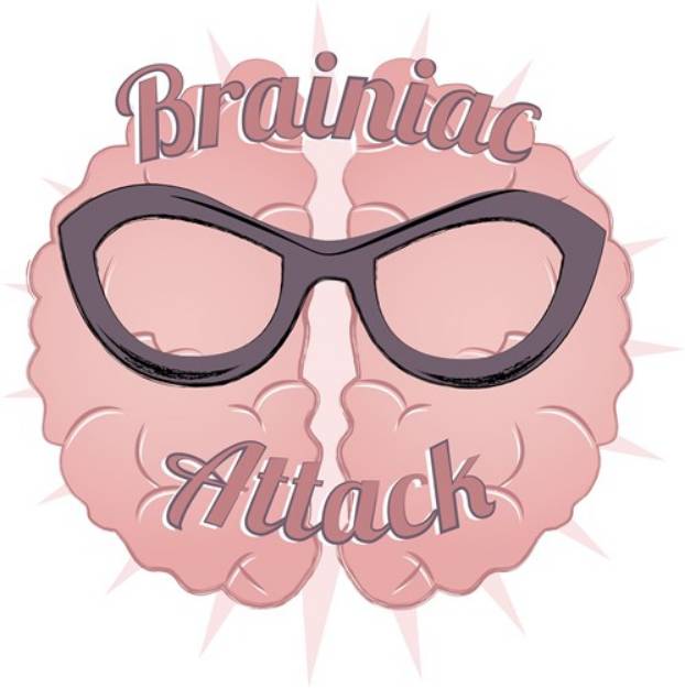 Picture of Brainiac Attack SVG File