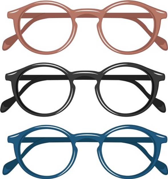 Picture of Glasses SVG File