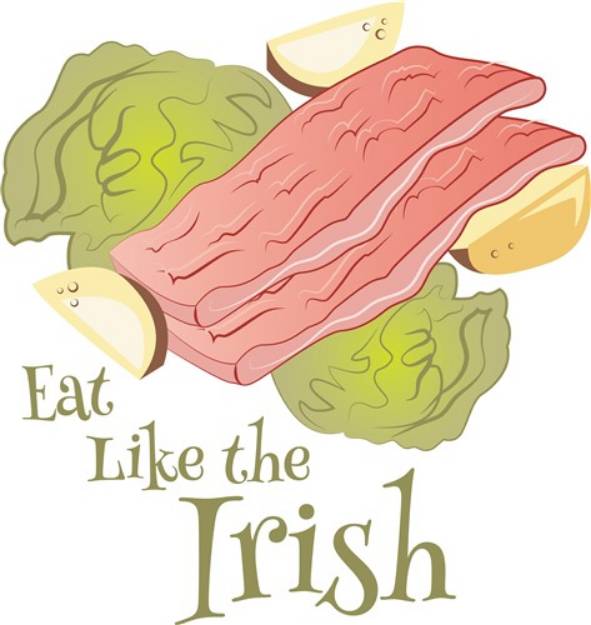 Picture of Eat Like Irish SVG File