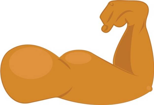 Picture of Bicep Muscle SVG File