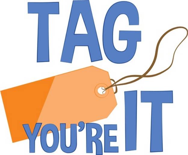 Picture of Tag Youre It SVG File