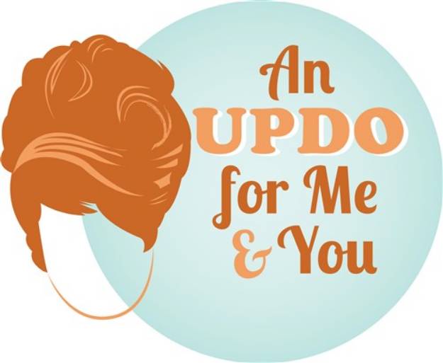 Picture of An Updo SVG File