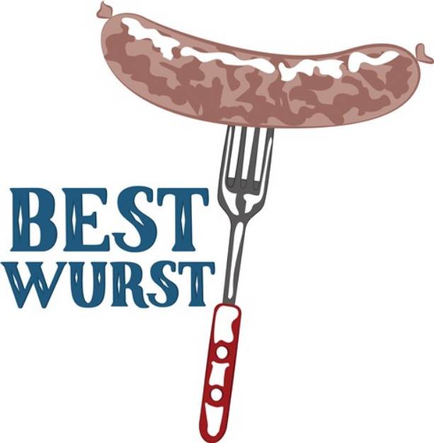 Picture of Best Wurst SVG File