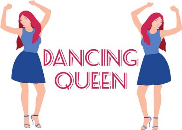 Dancing Queen Royalty Free SVG, Cliparts, Vectors, and Stock