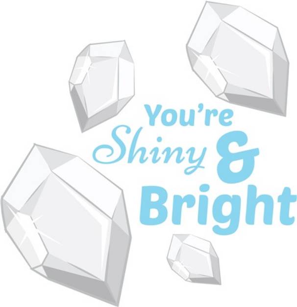 Picture of Shiny & Bright SVG File