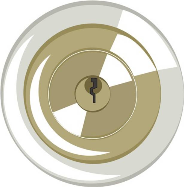 Picture of Doorknob SVG File